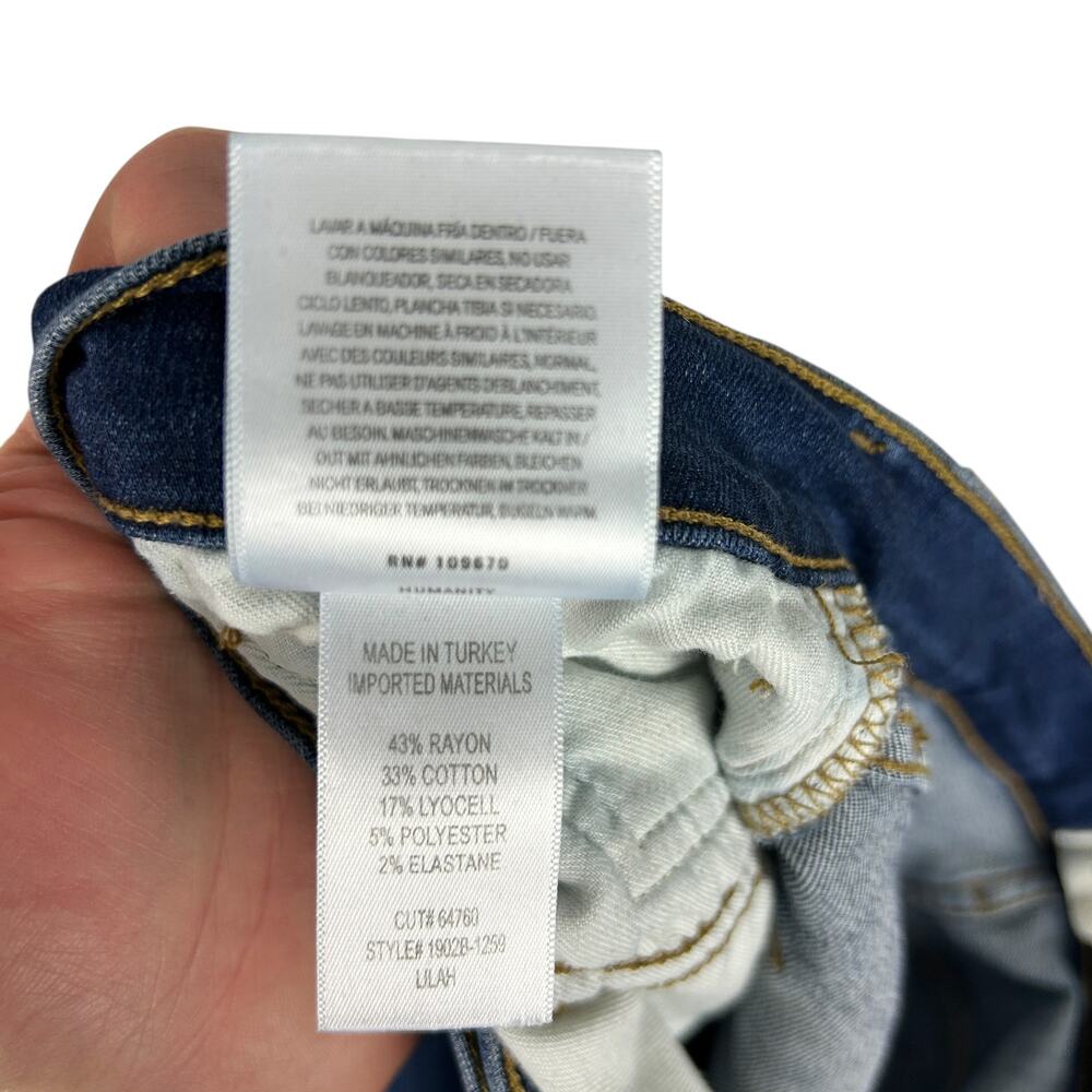 Anthropologie Citizens of Humanity Lilah Dark Wash Flare High Waisted Jeans 29 - Picture 10 of 10